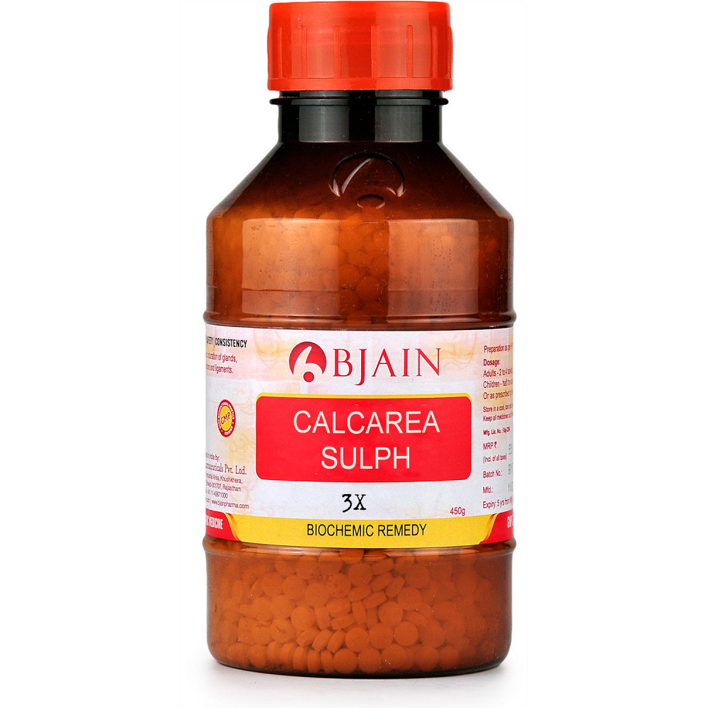 B Jain Calcarea Sulph 3X 450g