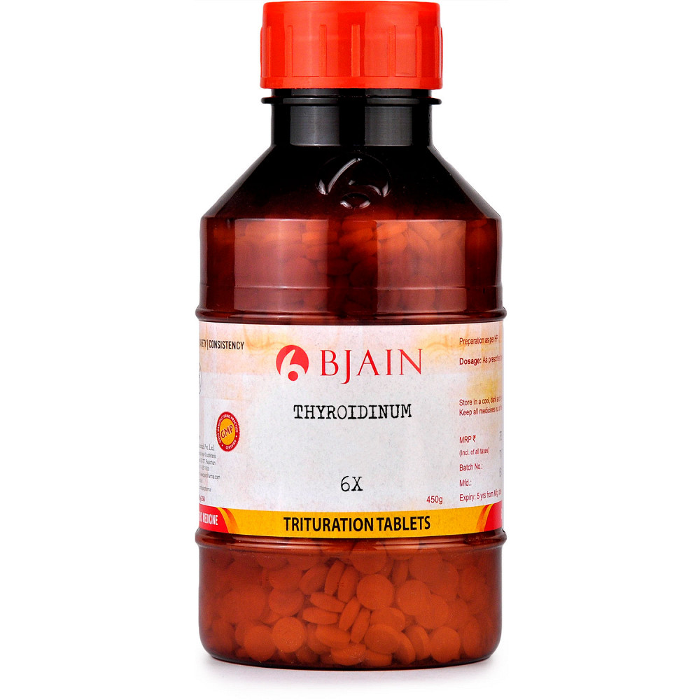 B Jain Thyroidinum 6X 450g B Jain Thyroidinum 6X 450g