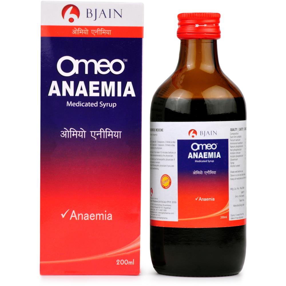 B Jain Omeo Anemia Syrup 200ml