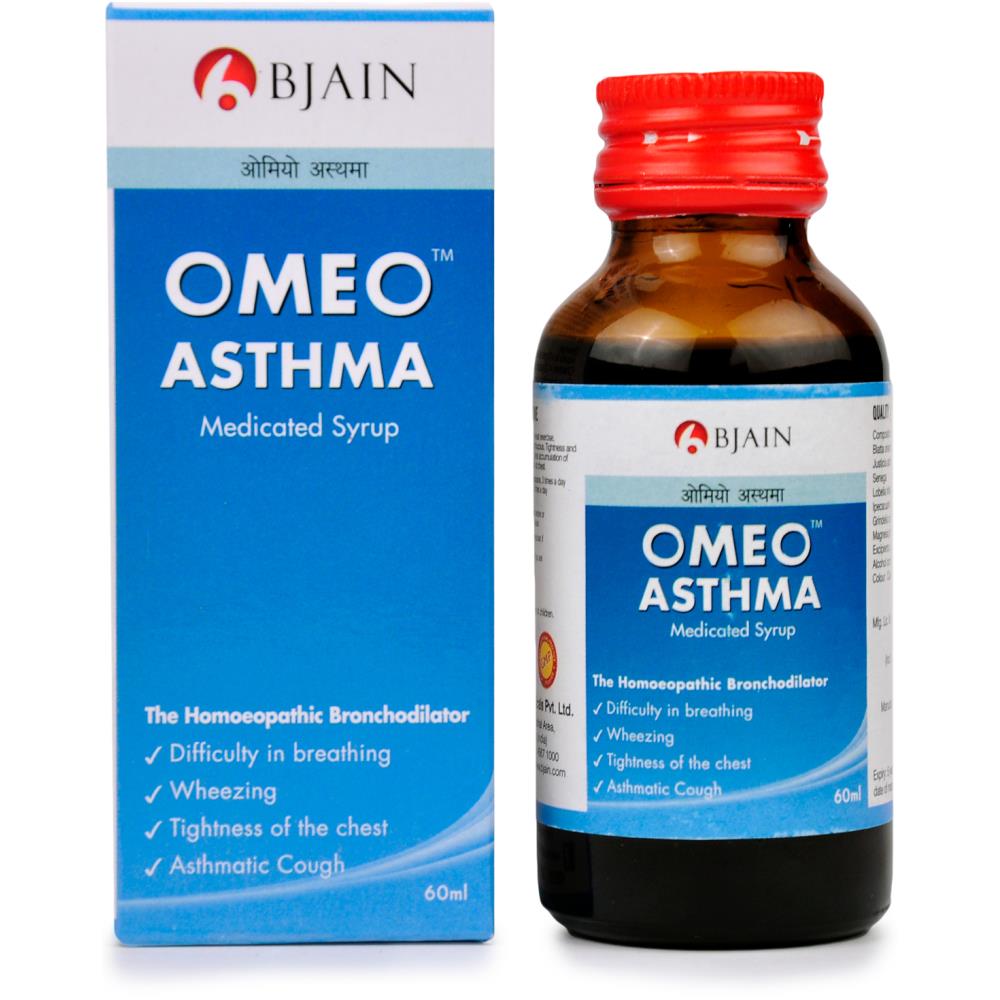 B Jain Omeo Asthma Syrup 60ml