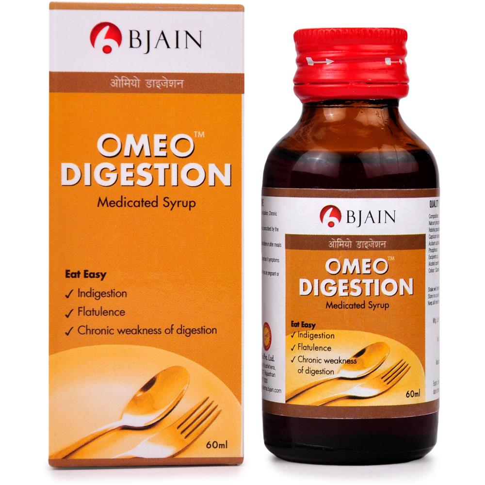 B Jain Omeo Digestion Syrup 60ml