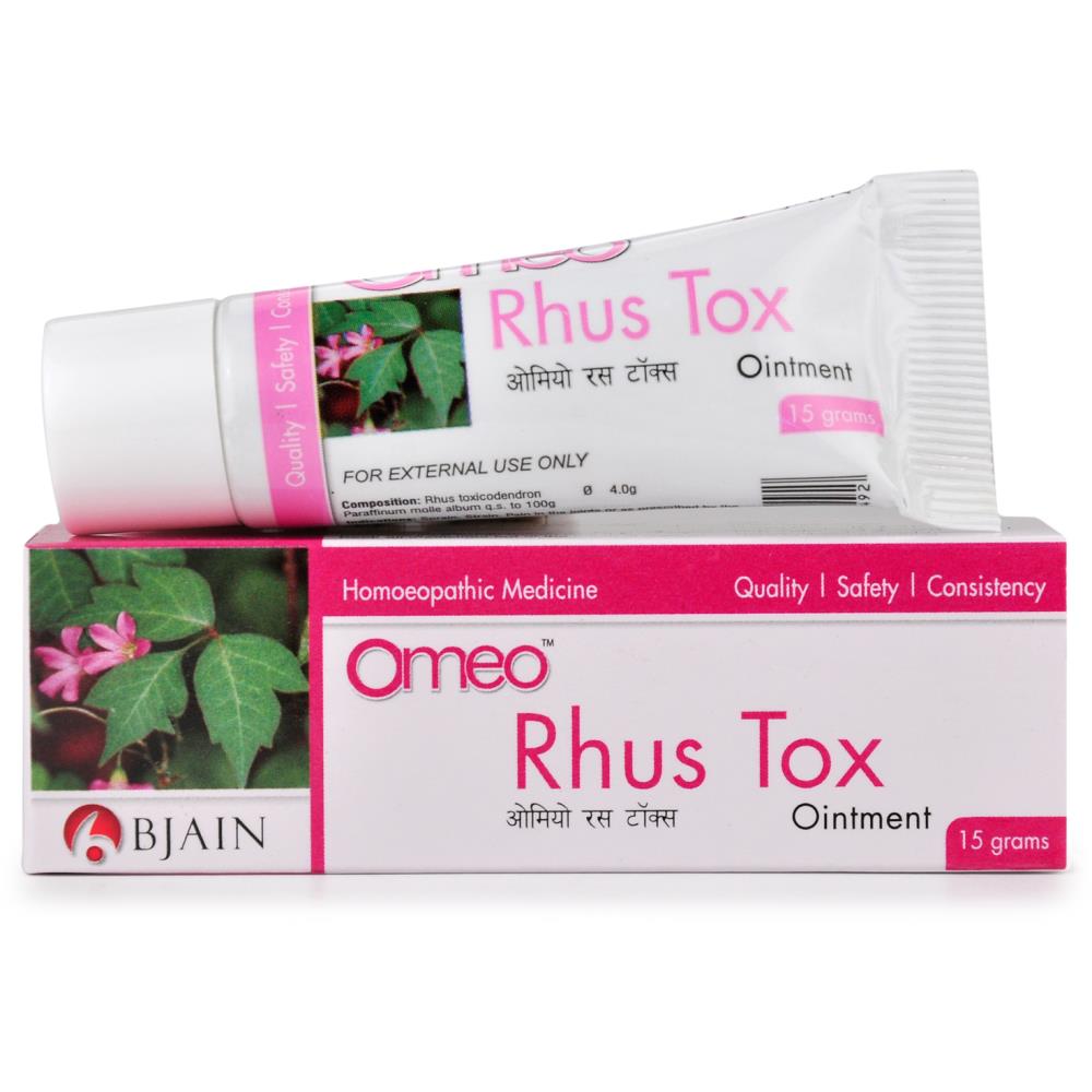 B Jain Omeo Rhus Tox Ointment 15g