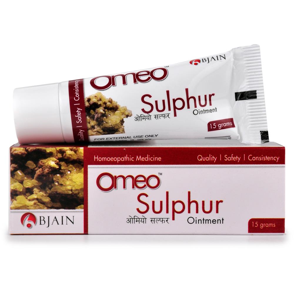 B Jain Omeo Sulphur Ointment 15g