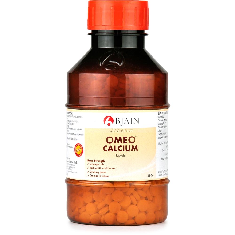 B Jain Omeo Calcium Tablets 450g