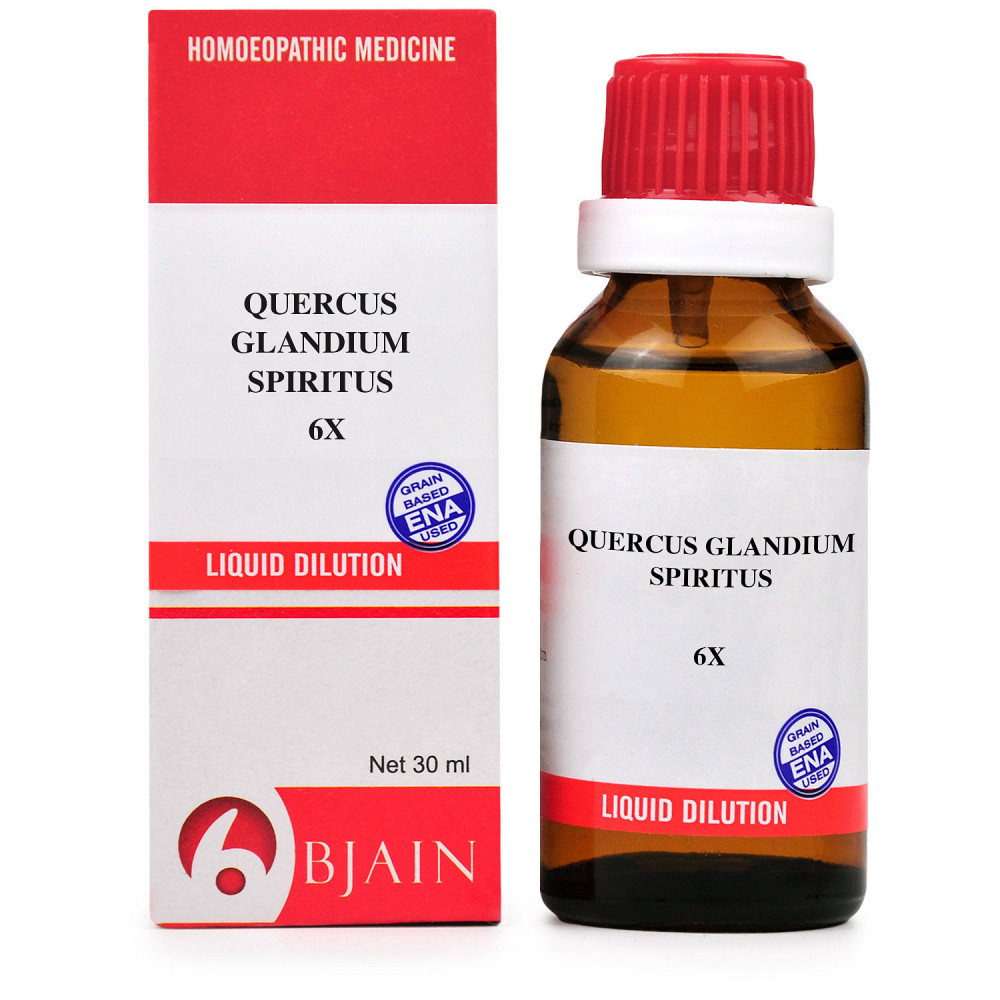 B Jain Quercus Glandium Spiritus 6X 30ml