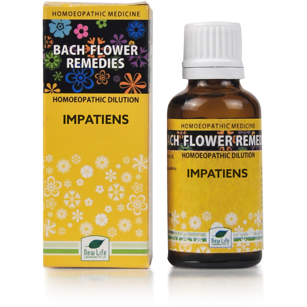New Life Bach Flower Impatiens 30ml New Life Bach Flower Impatiens 30ml