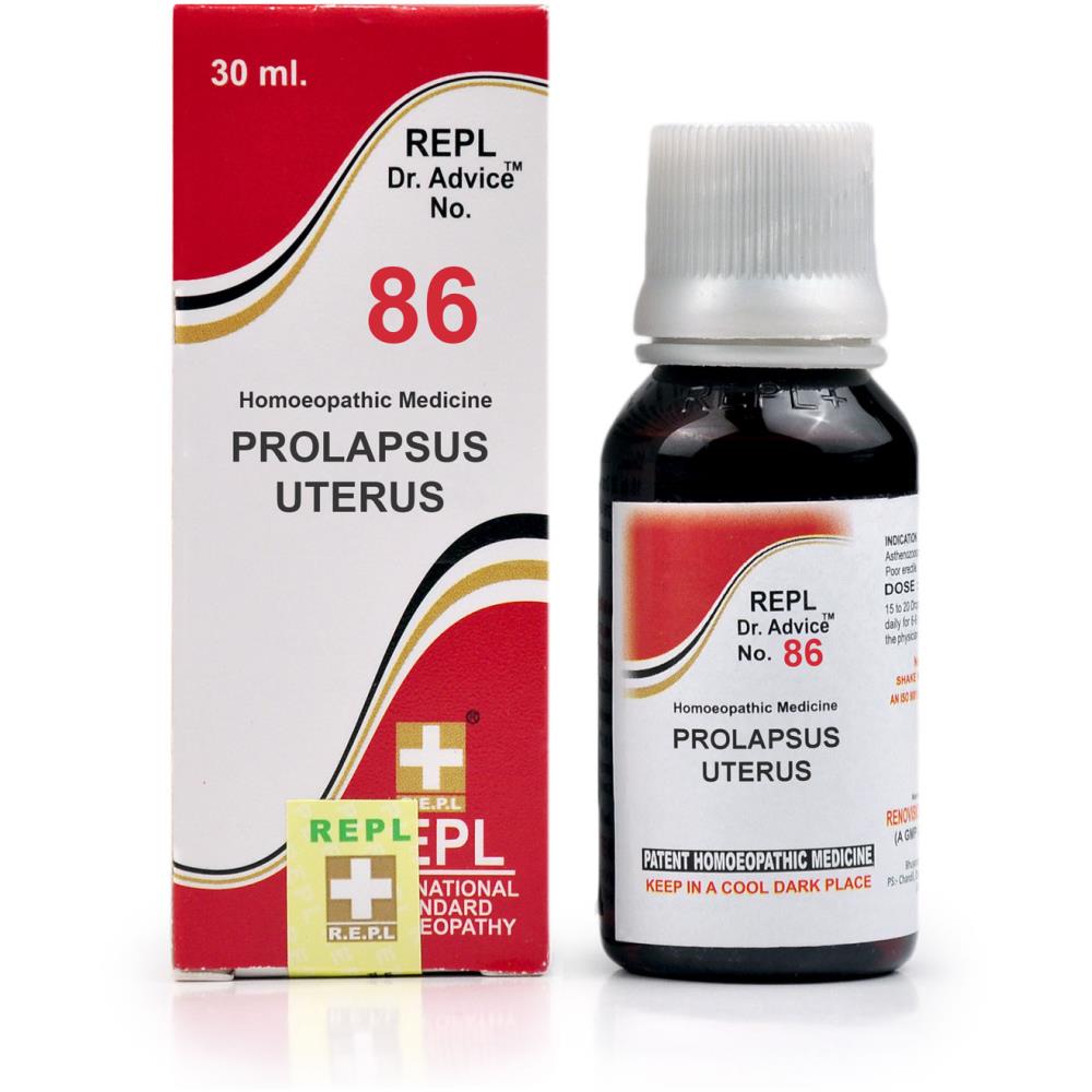 REPL Dr. Advice No 86 Prolapsus Uterus 30ml