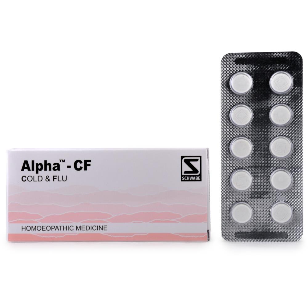 Willmar Schwabe India Alpha CF Cold And Flu 40tab