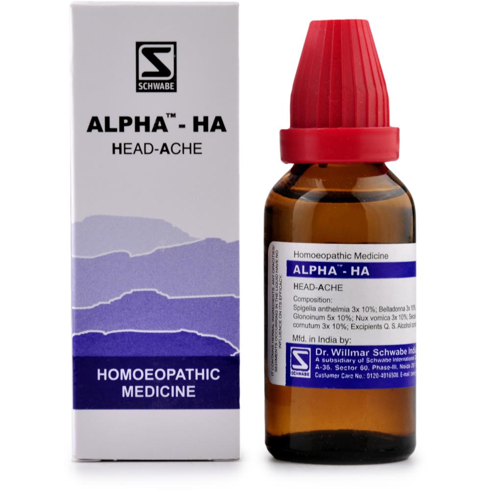 Willmar Schwabe India Alpha HA Headache 30ml