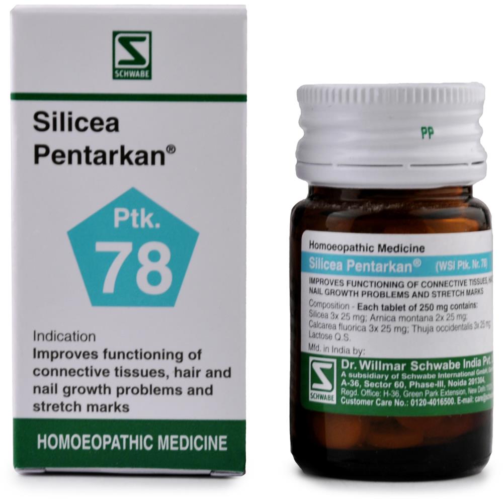 Willmar Schwabe India Silicea Pentarkan 20g Willmar Schwabe India Silicea Pentarkan 20g