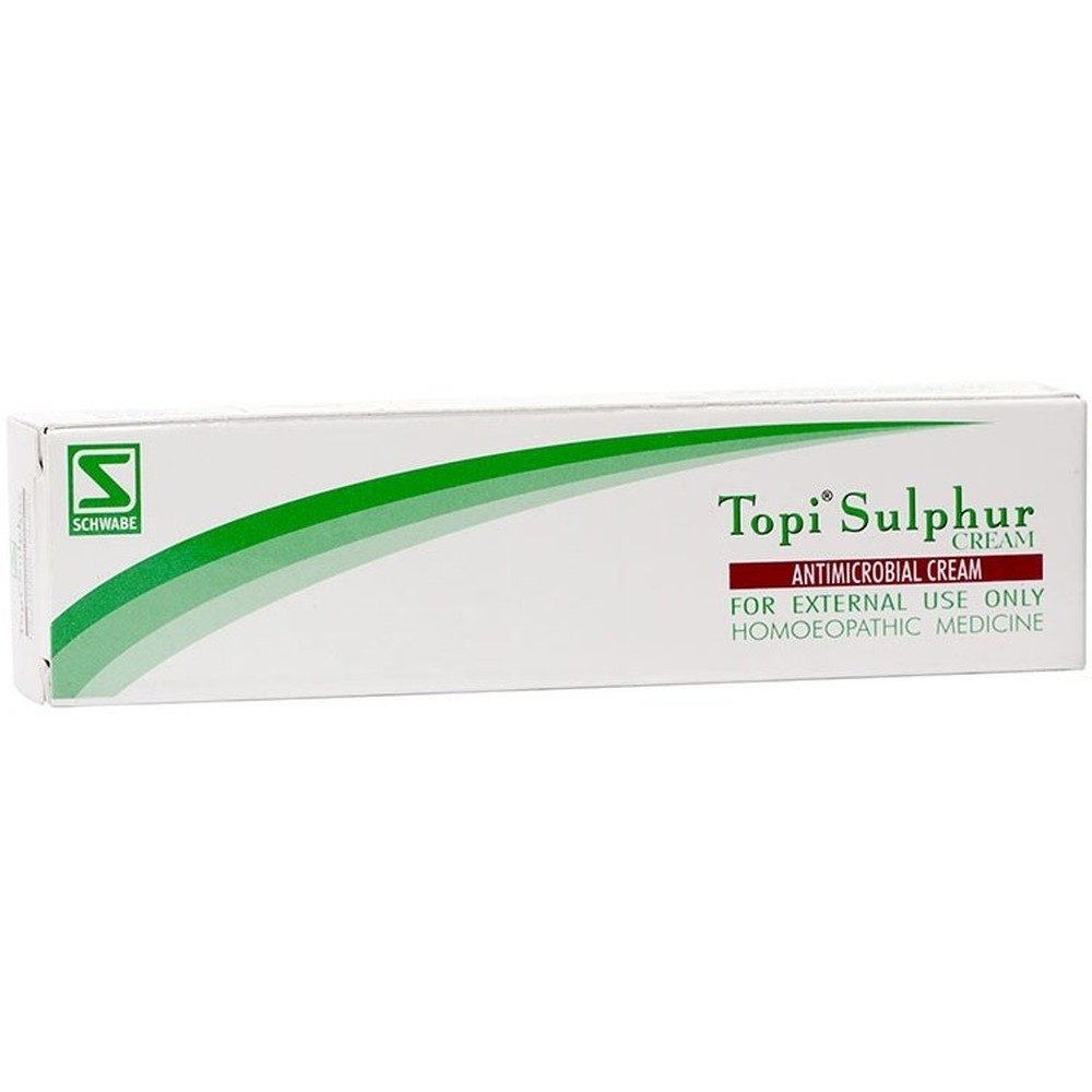 Willmar Schwabe India Topi Sulphur Cream 25g Willmar Schwabe India Topi Sulphur Cream 25g