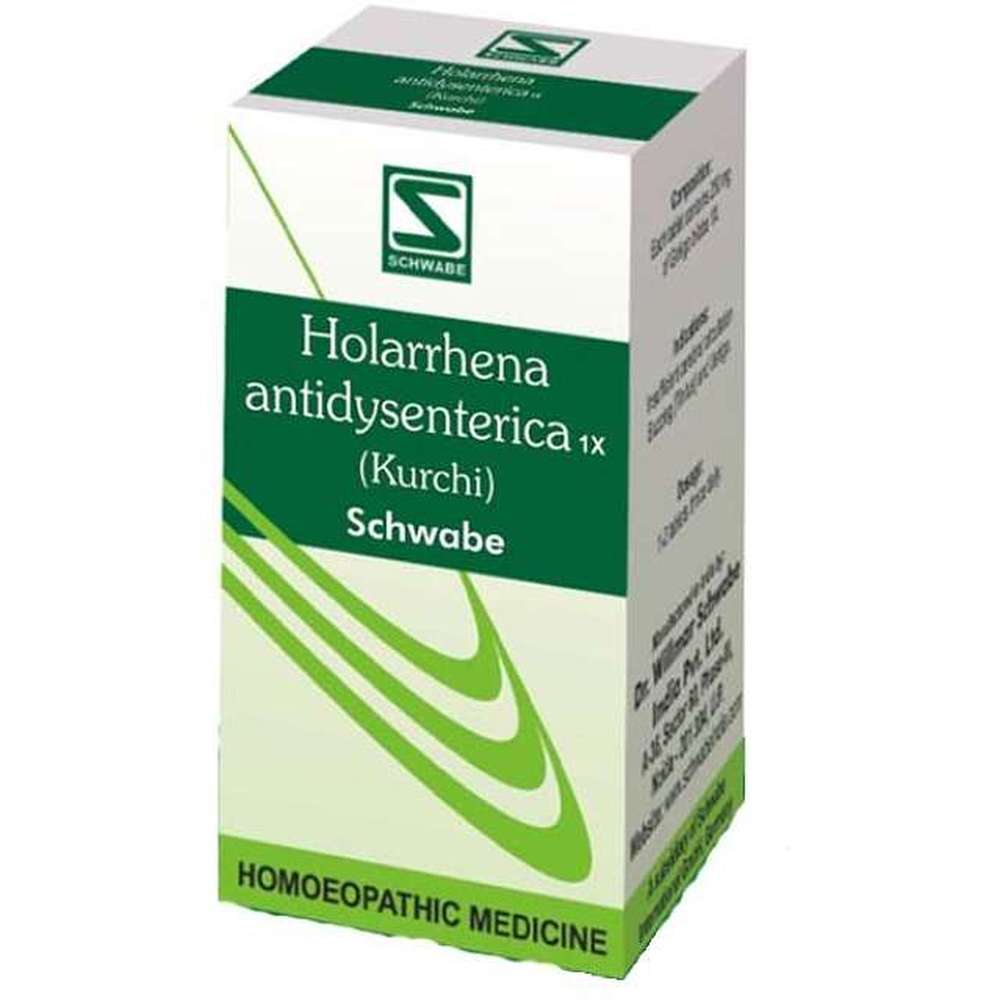 Willmar Schwabe India Holarrhena Antidysentrica 1X Tablets Kurchi 20g