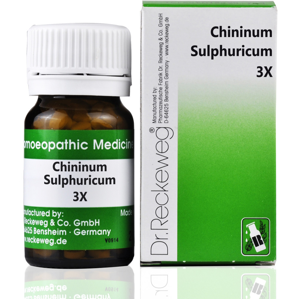 Dr. Reckeweg Chininum Sulphuricum 3X 20g