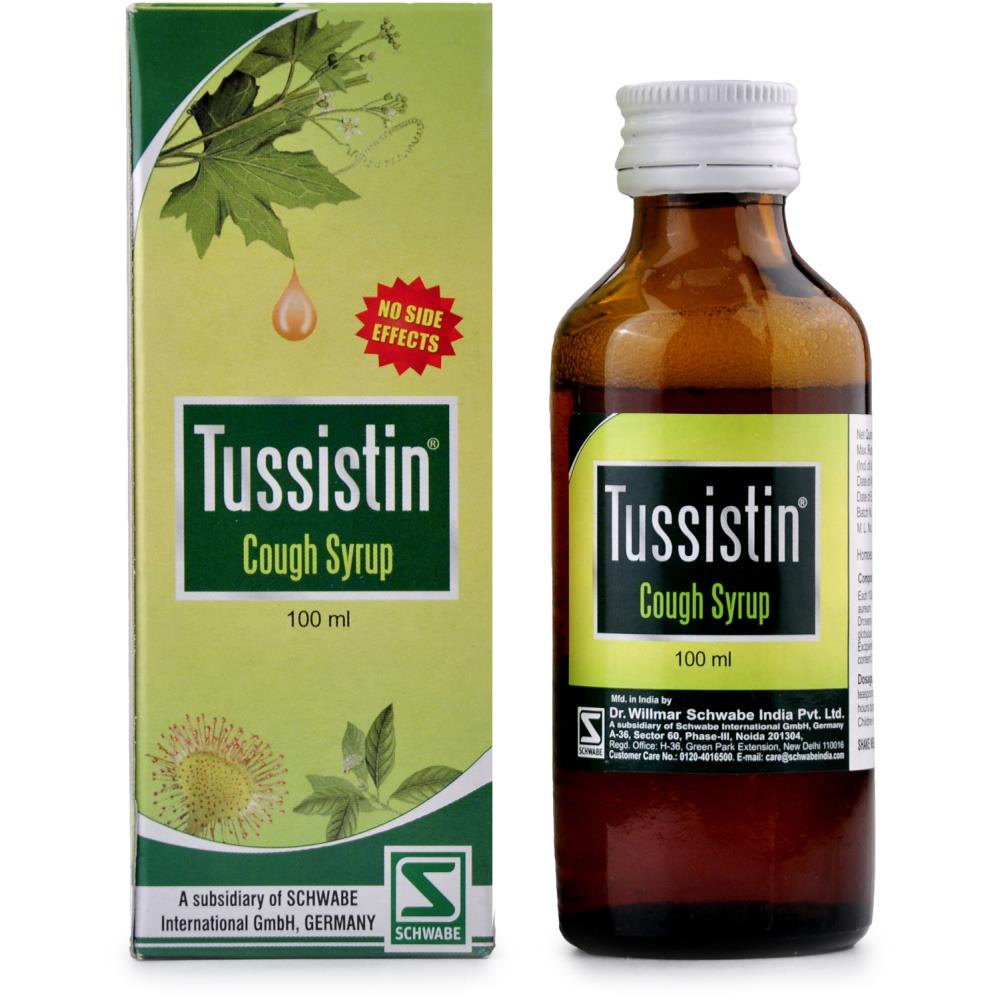 Willmar Schwabe India Tussistin Cough Syrup 100ml