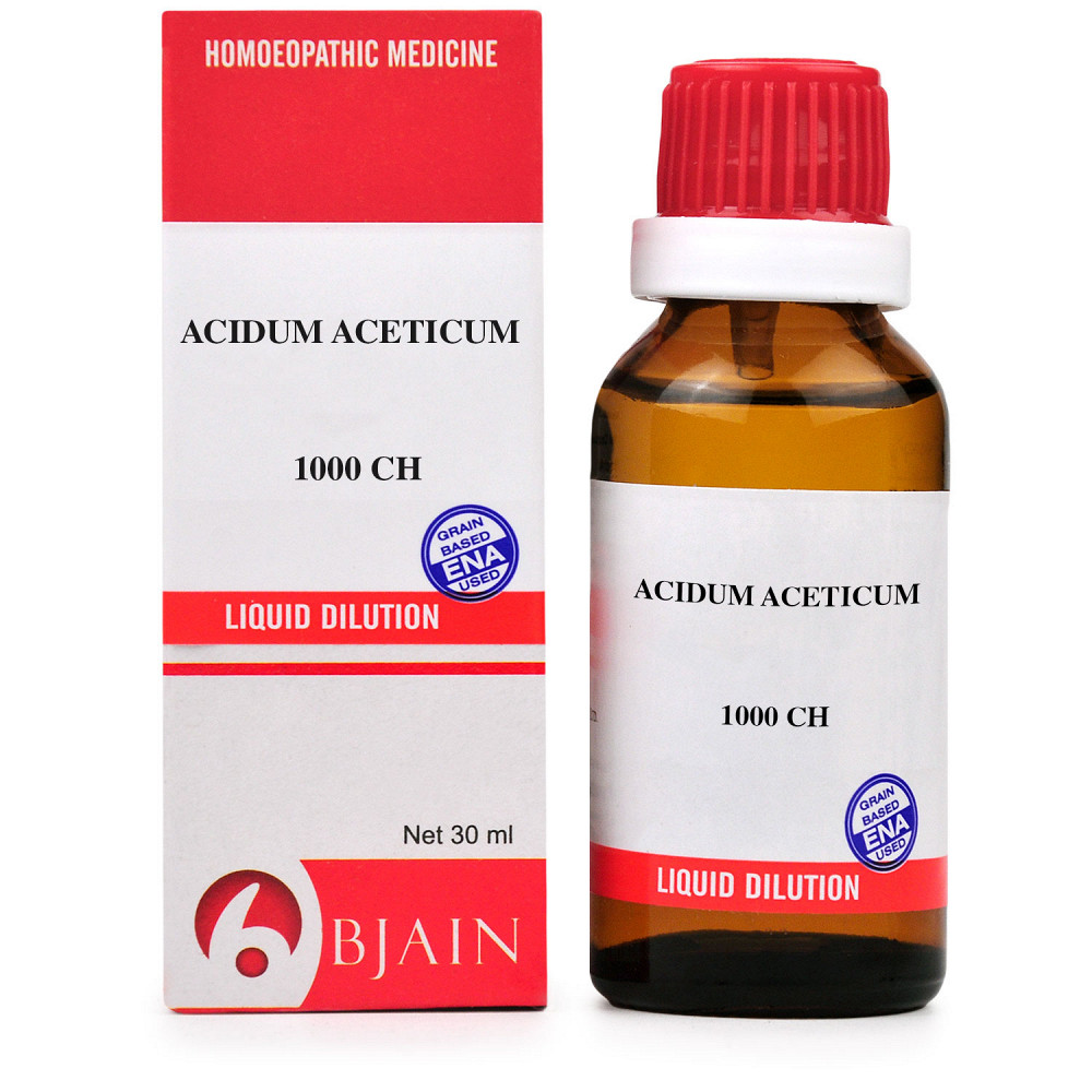 B Jain Acidum Aceticum 1M 1000 CH 30ml