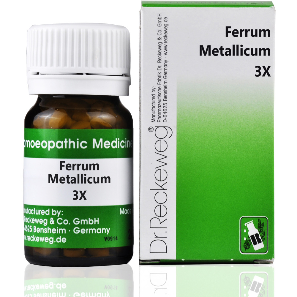 Dr. Reckeweg Ferrum Metallicum 3X 20g