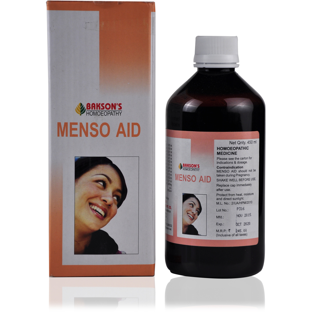 Bakson Menso Aid Syrup 450ml Bakson Menso Aid Syrup 450ml