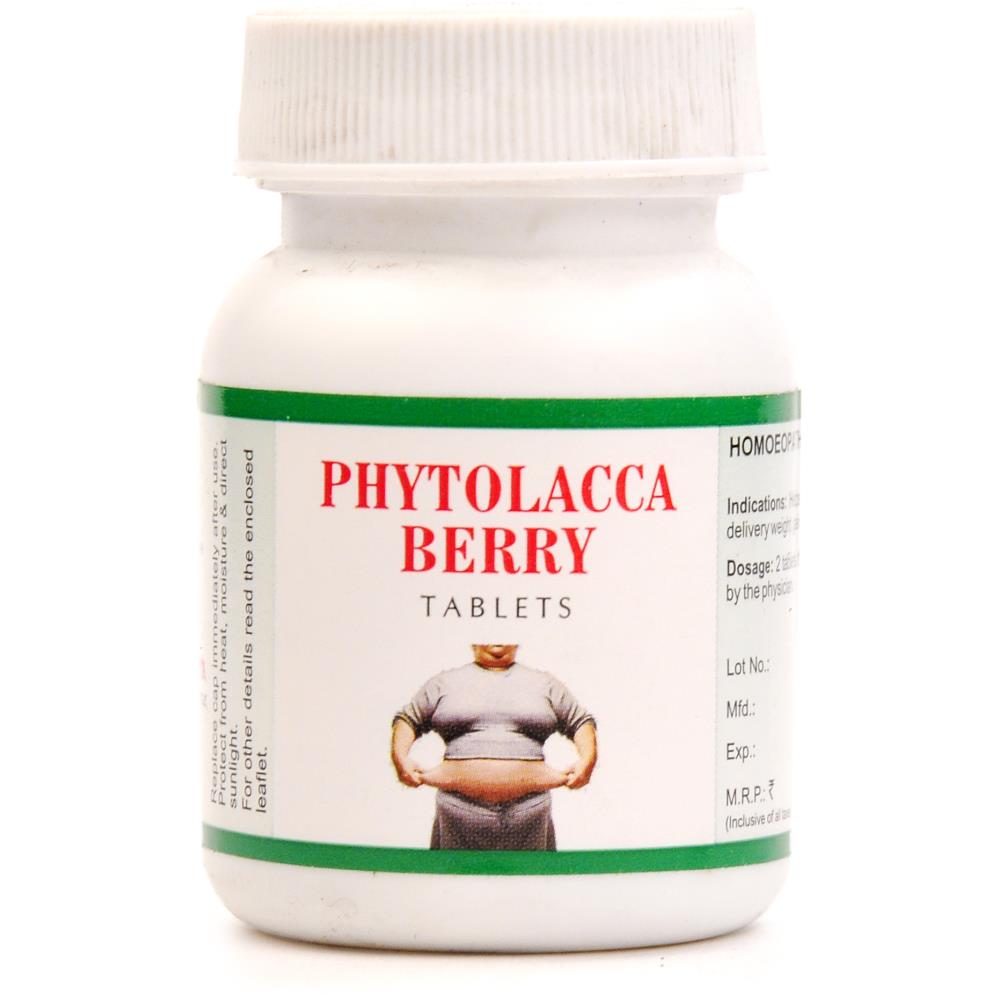 Bakson Phytolacca Berry Tablets 75tab Bakson Phytolacca Berry Tablets 75tab