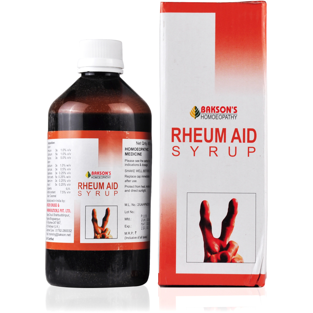 Bakson Rheum Aid Syrup 450ml