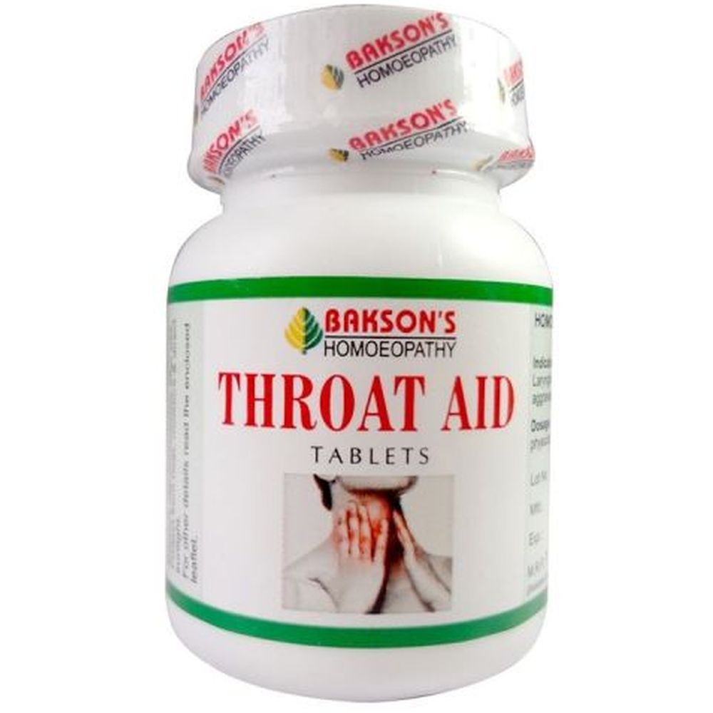 Bakson Throat Aid Tablets 75tab