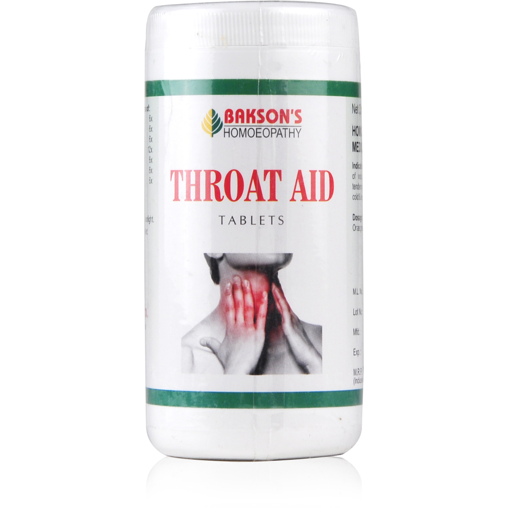 Bakson Throat Aid Tablets 200tab