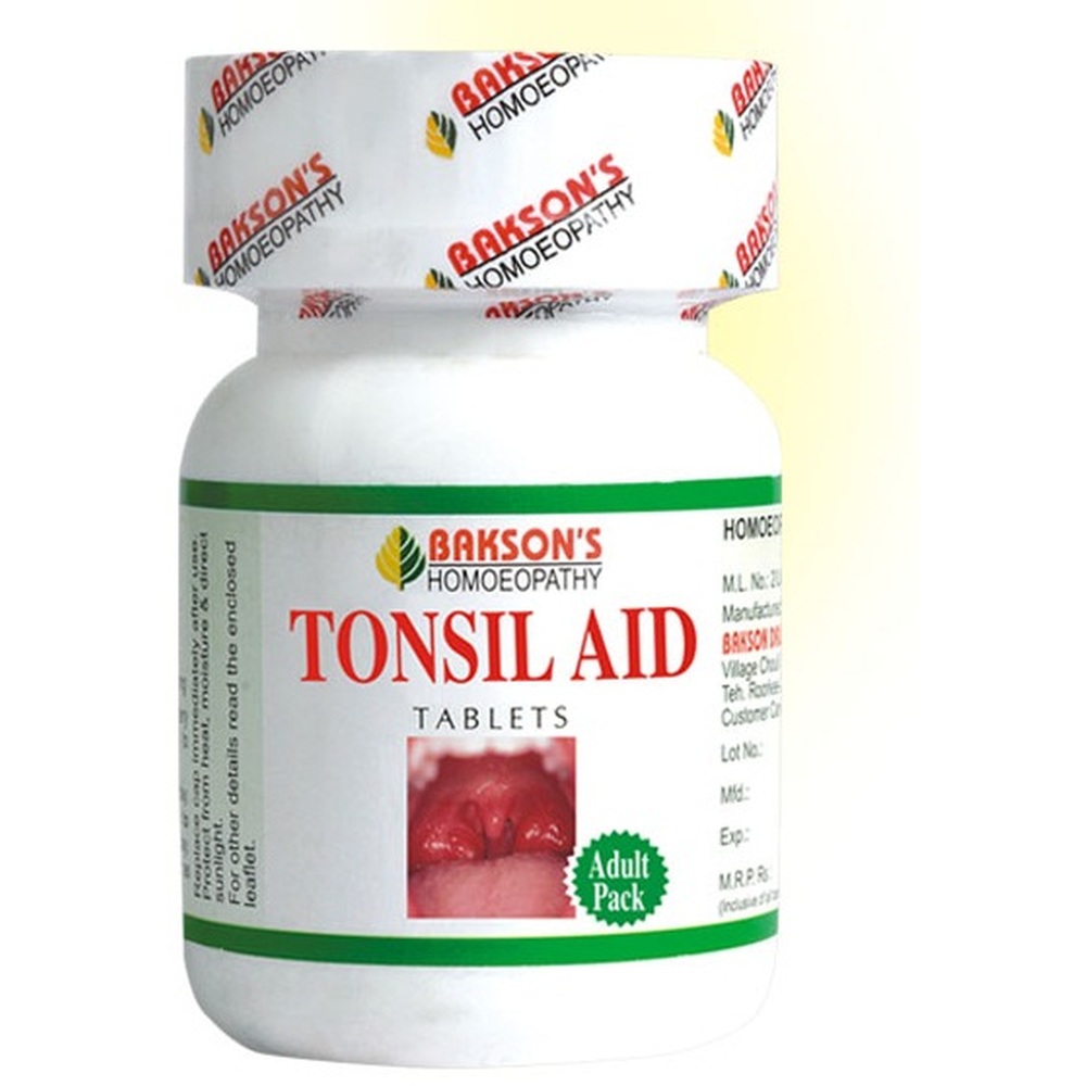 Bakson Tonsil Aid Tablets 75tab