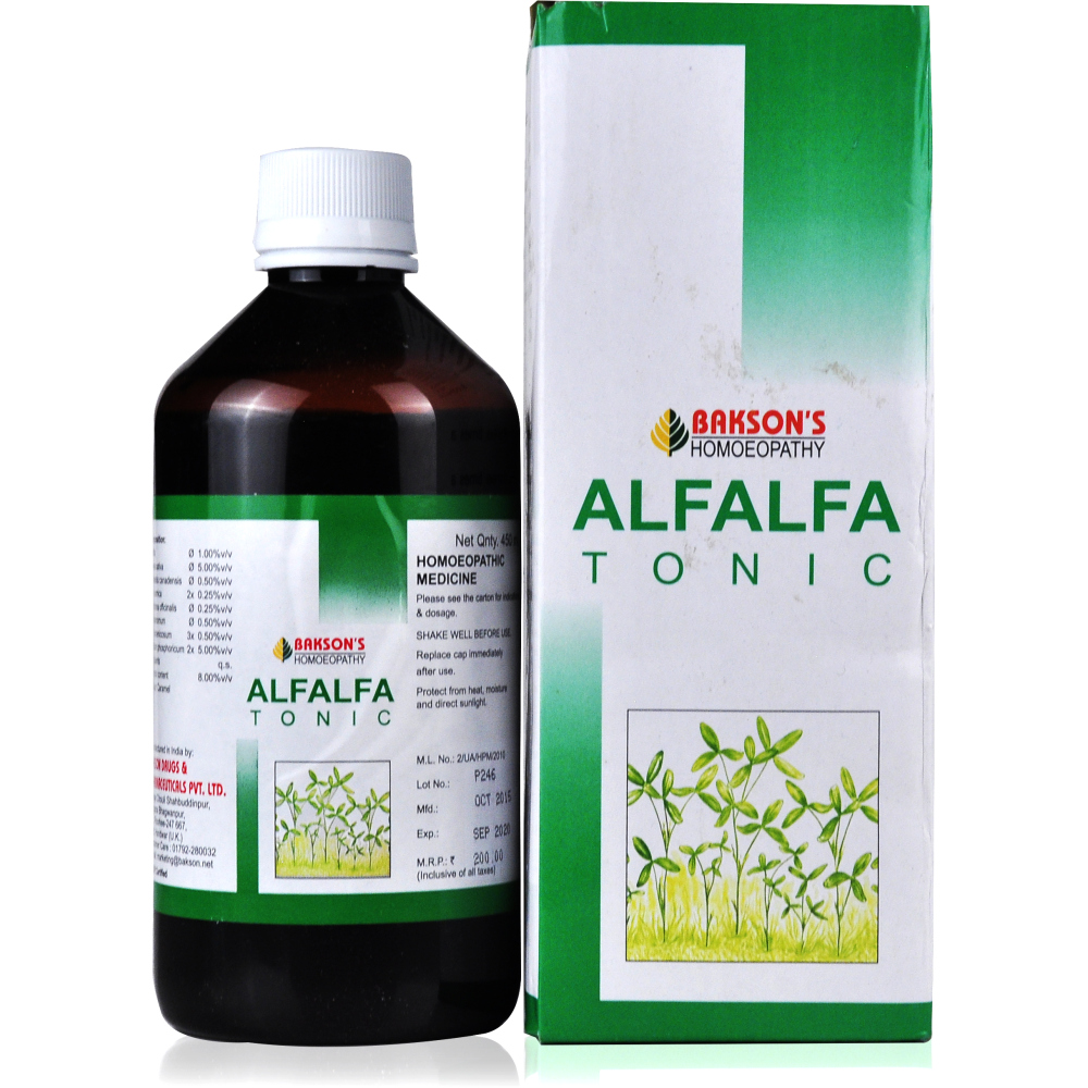 Bakson Alfalfa Tonic 450ml Bakson Alfalfa Tonic 450ml
