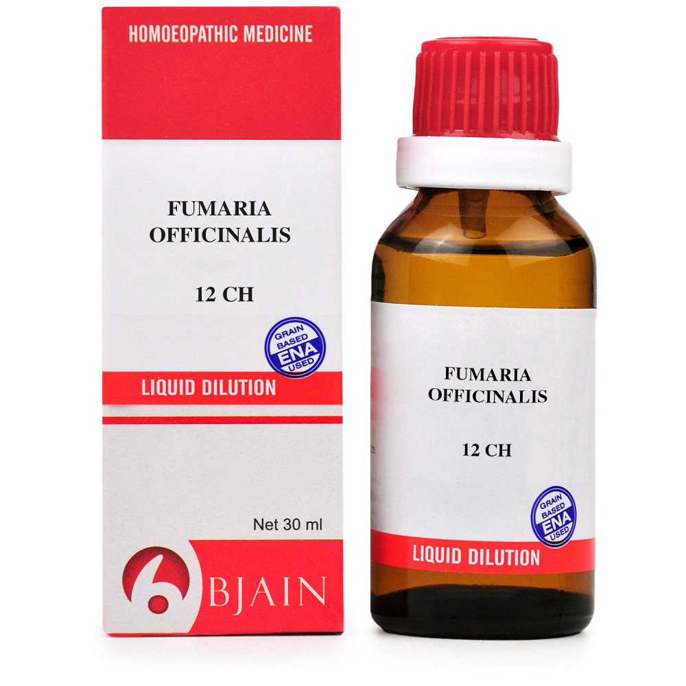 B Jain Fumaria Officinalis 12 CH 30ml B Jain Fumaria Officinalis 12 CH 30ml