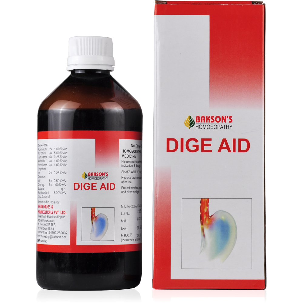 Bakson Dige Aid Syrup 450ml