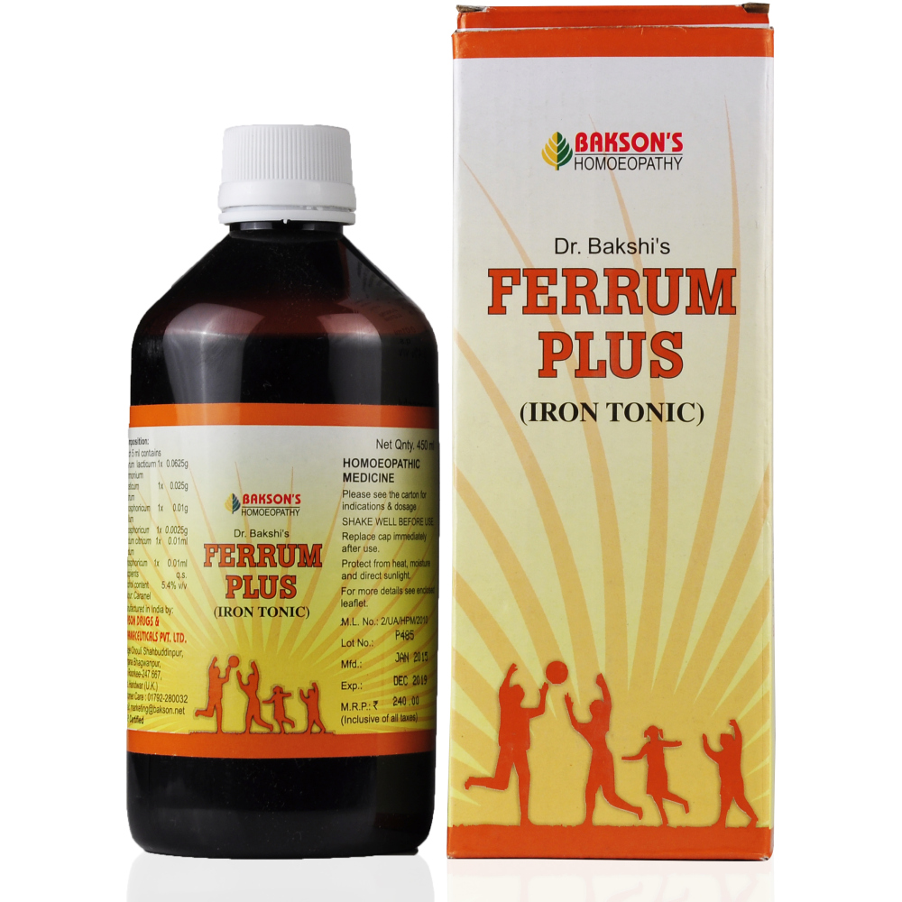 Bakson Ferrum Plus Tonic 450ml