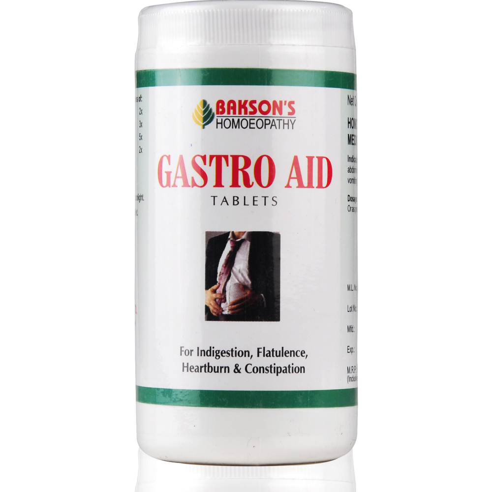 Bakson Gastro Aid Tablets 200tab