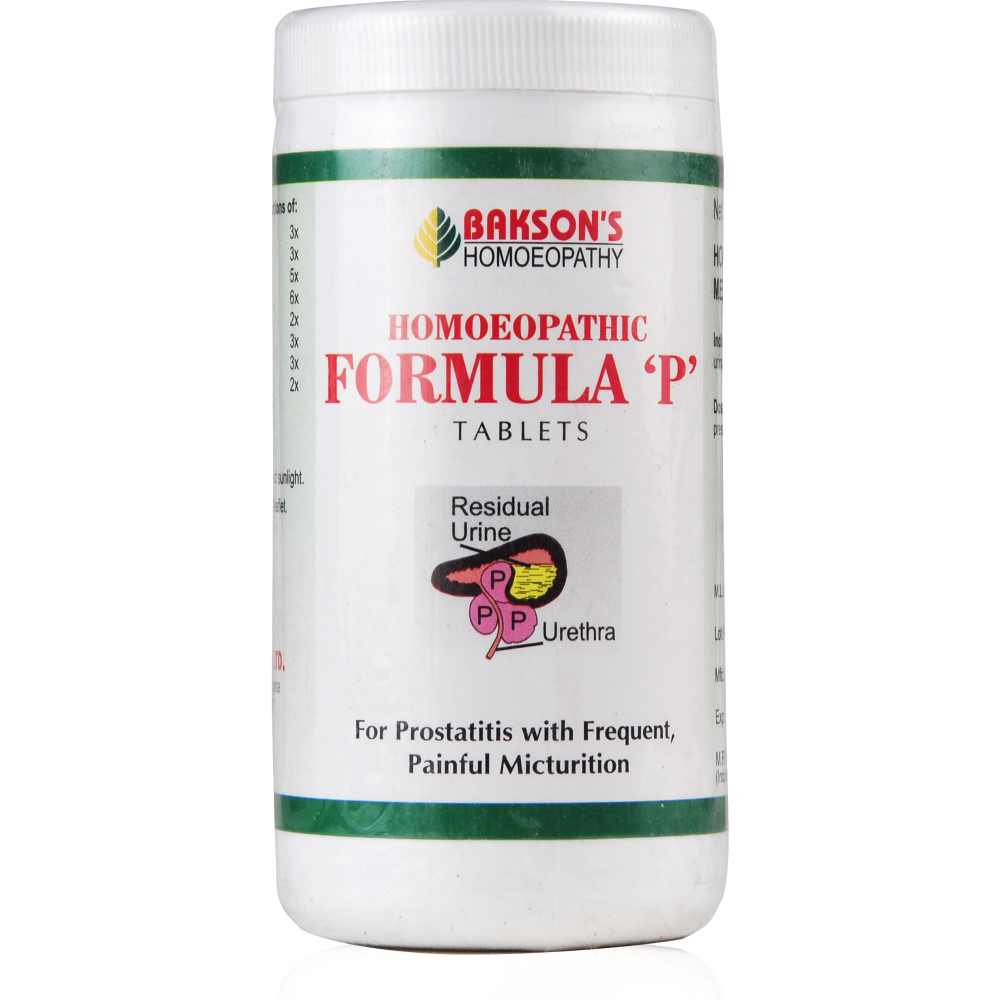 Bakson Formula P Tablets 200tab