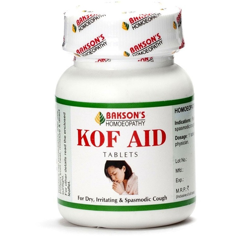 Bakson Kof Aid Tablets 75tab Bakson Kof Aid Tablets 75tab