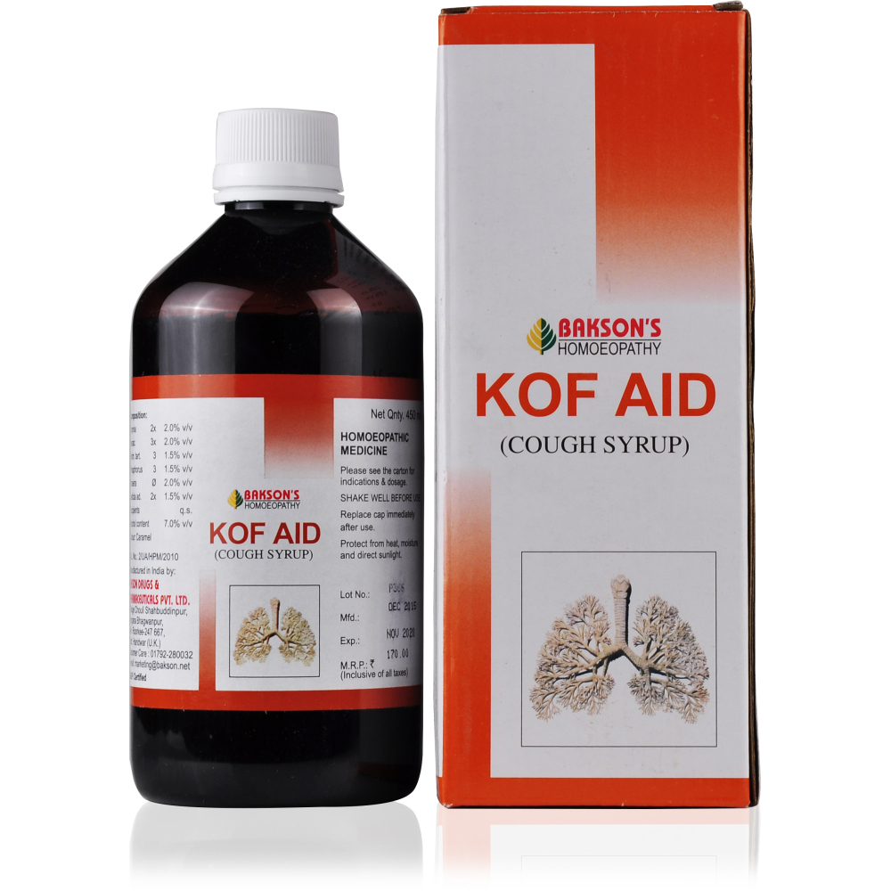 Bakson Kof Aid Syrup 450ml