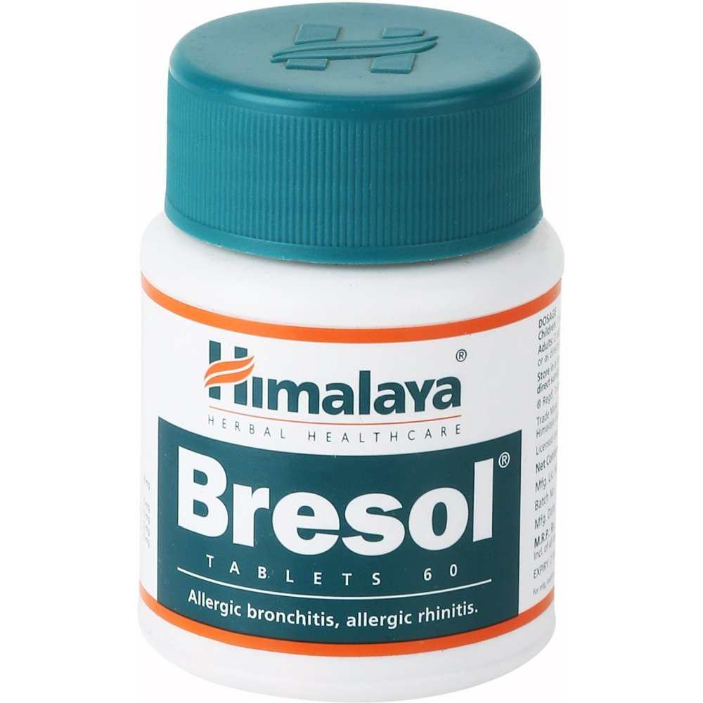Himalaya Bresol Tablets 60tab
