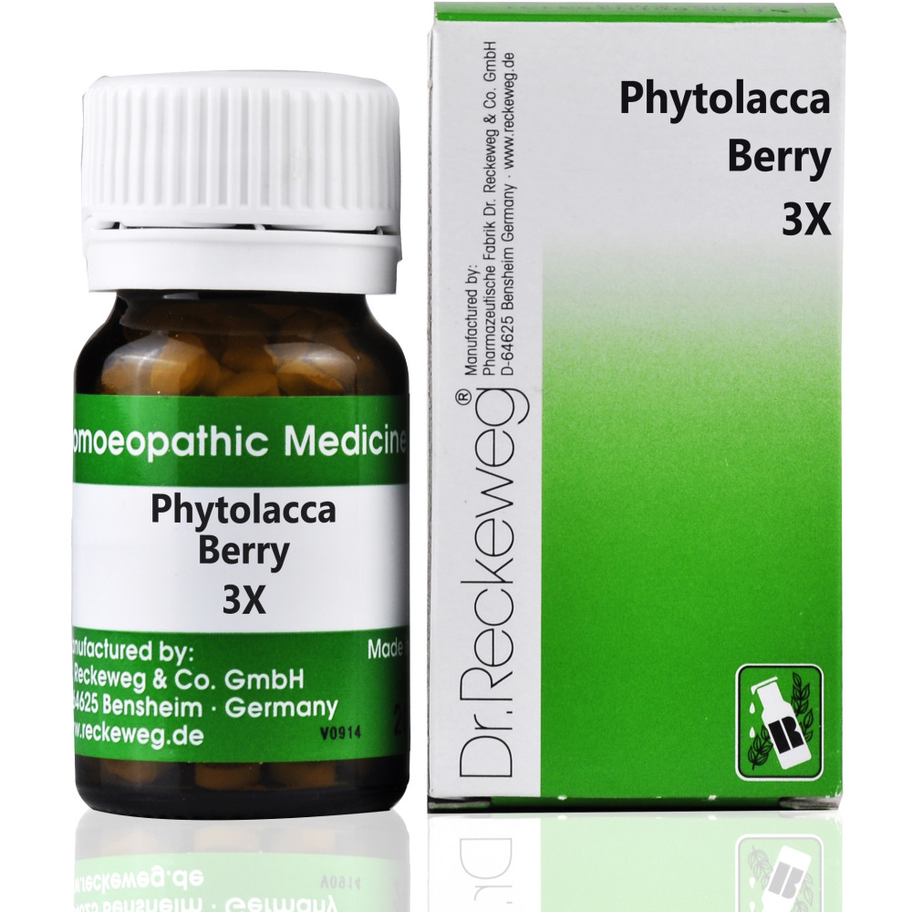 Dr. Reckeweg Phytolacca Berry 3X 20g Dr. Reckeweg Phytolacca Berry 3X 20g