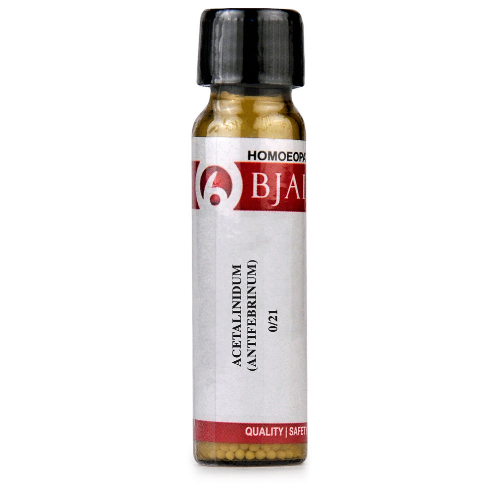 B Jain Acetalinidum Antifebrinum  LM 0/21 6g