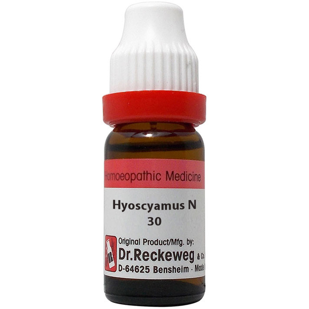Dr. Reckeweg Hyoscyamus Niger 30 CH 11ml Dr. Reckeweg Hyoscyamus Niger 30 CH 11ml