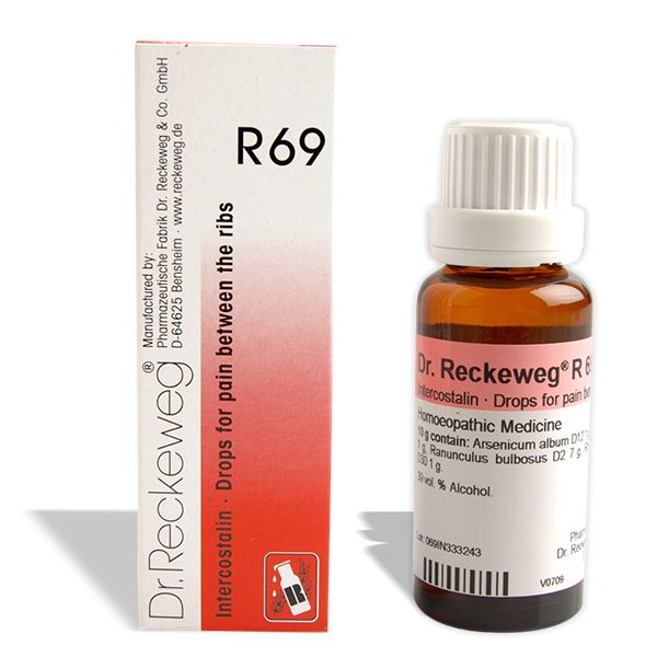 Dr. Reckeweg R69 Intercostalin 22ml Dr. Reckeweg R69 Intercostalin 22ml