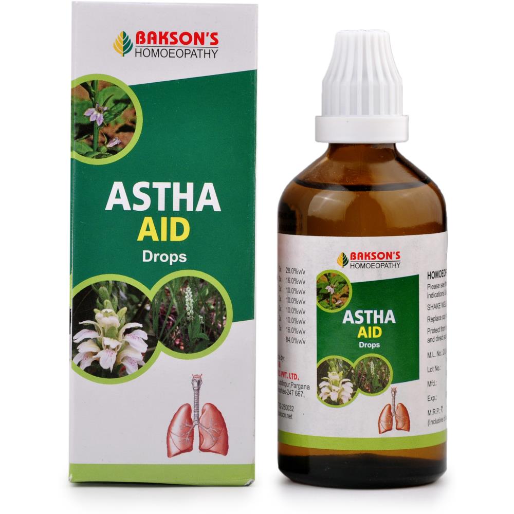 Bakson Astha Aid Drops 100ml