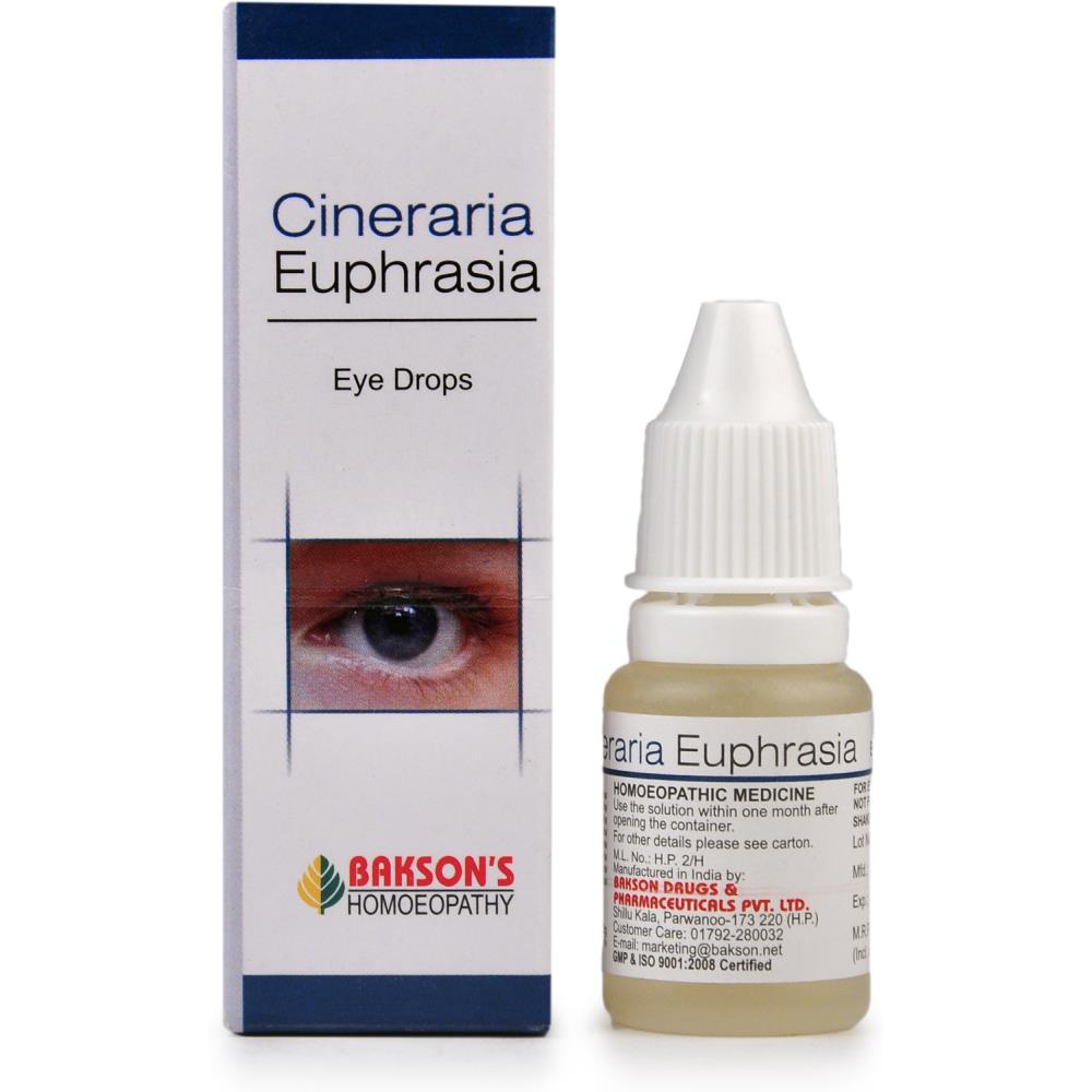 Bakson Cineraria Euphrasia Eye Drops 10ml