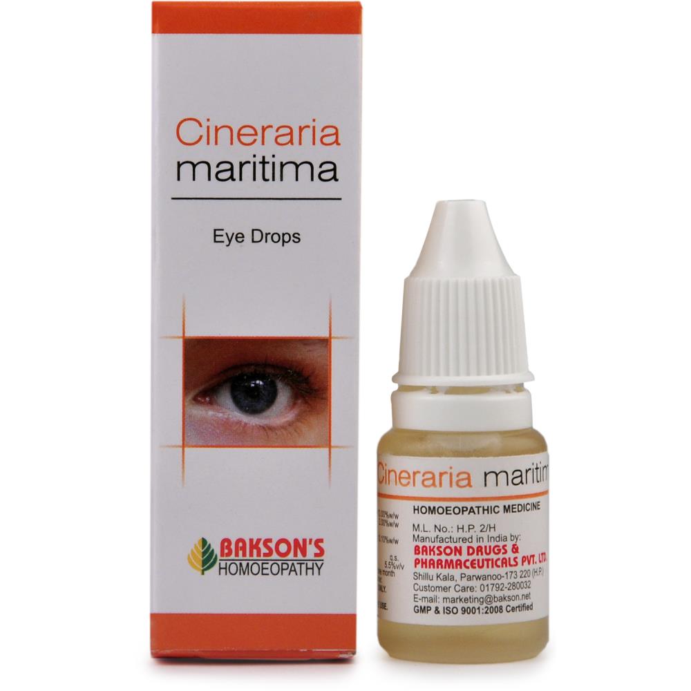 Bakson Cineraria Maritima Eye Drops 10ml