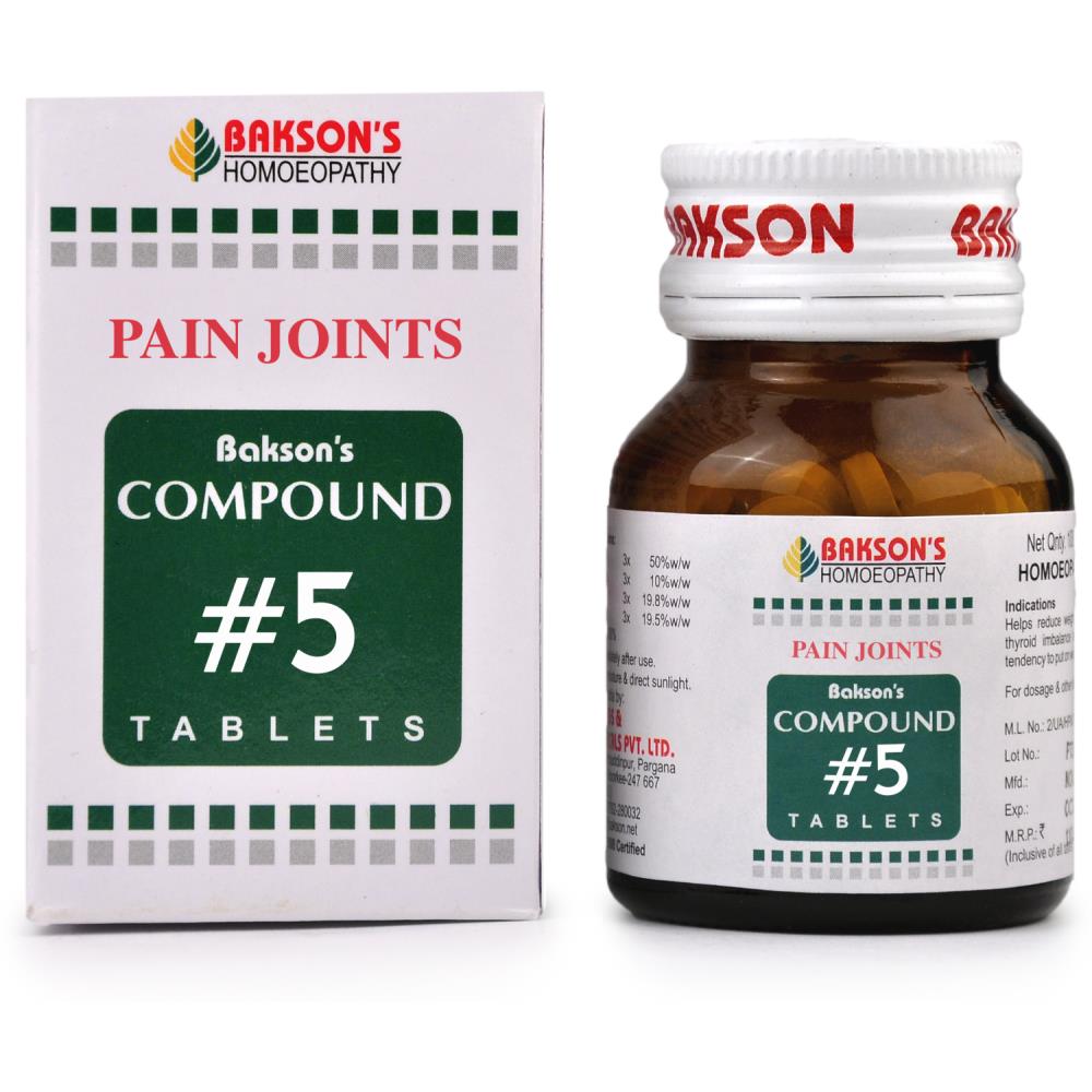 Bakson Compound No 5 Pain Joints 100tab