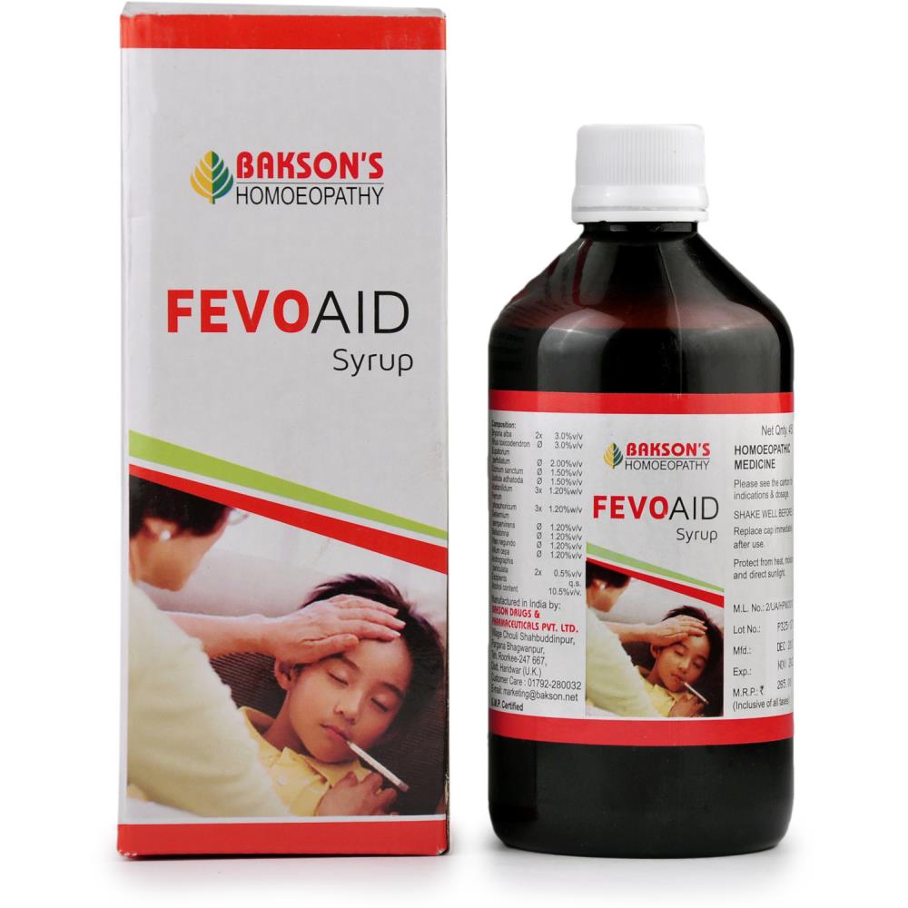 Bakson Fevo Aid Syrup 450ml