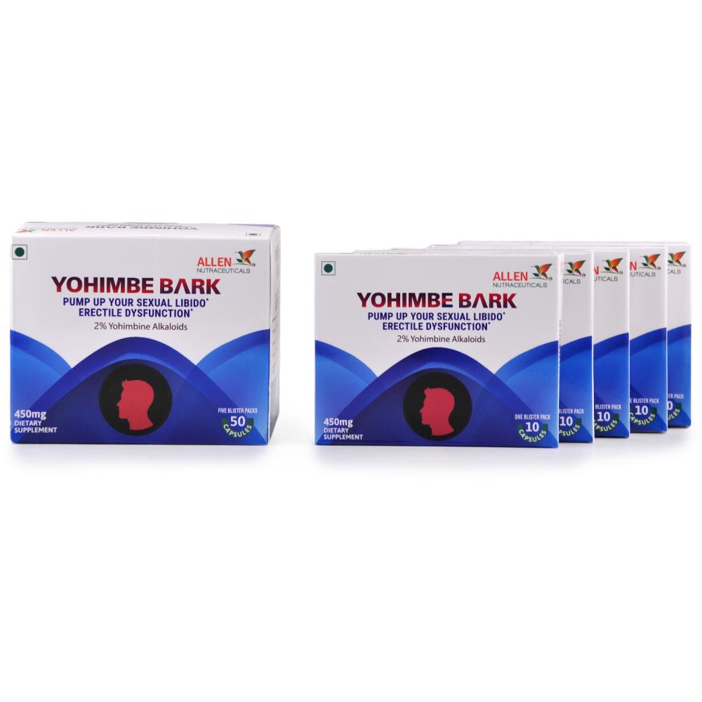 Allen Yohimbe Bark 50caps