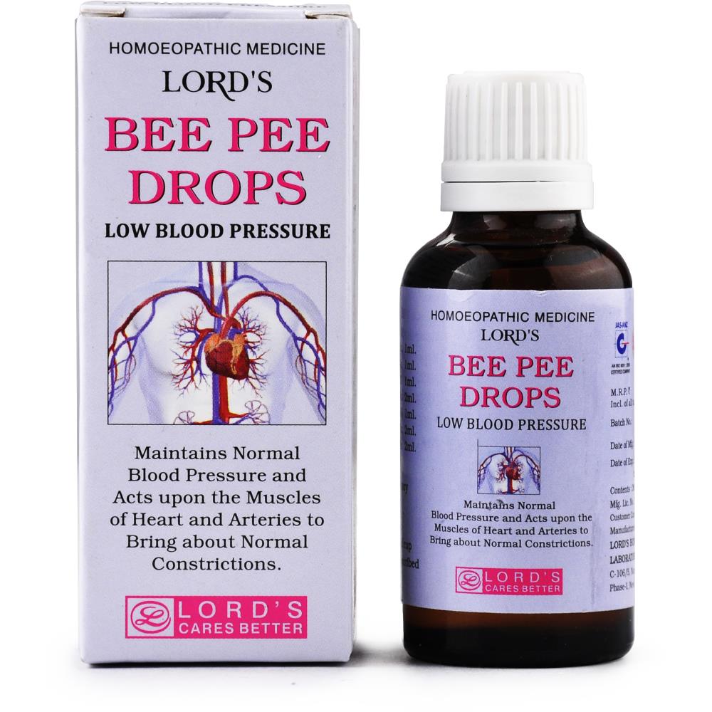 Lords Bee Pee Drops Low Bp 30ml