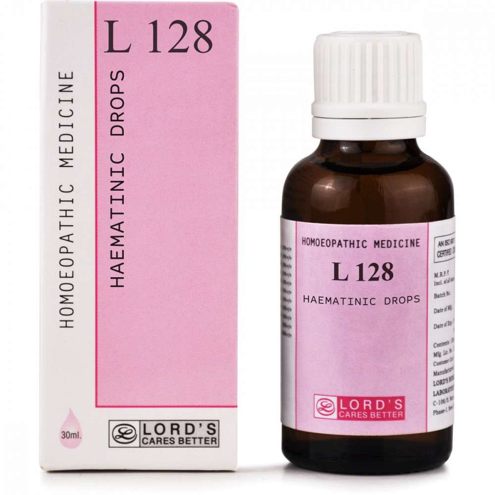 Lords L 128 Haematinic Drops 30ml