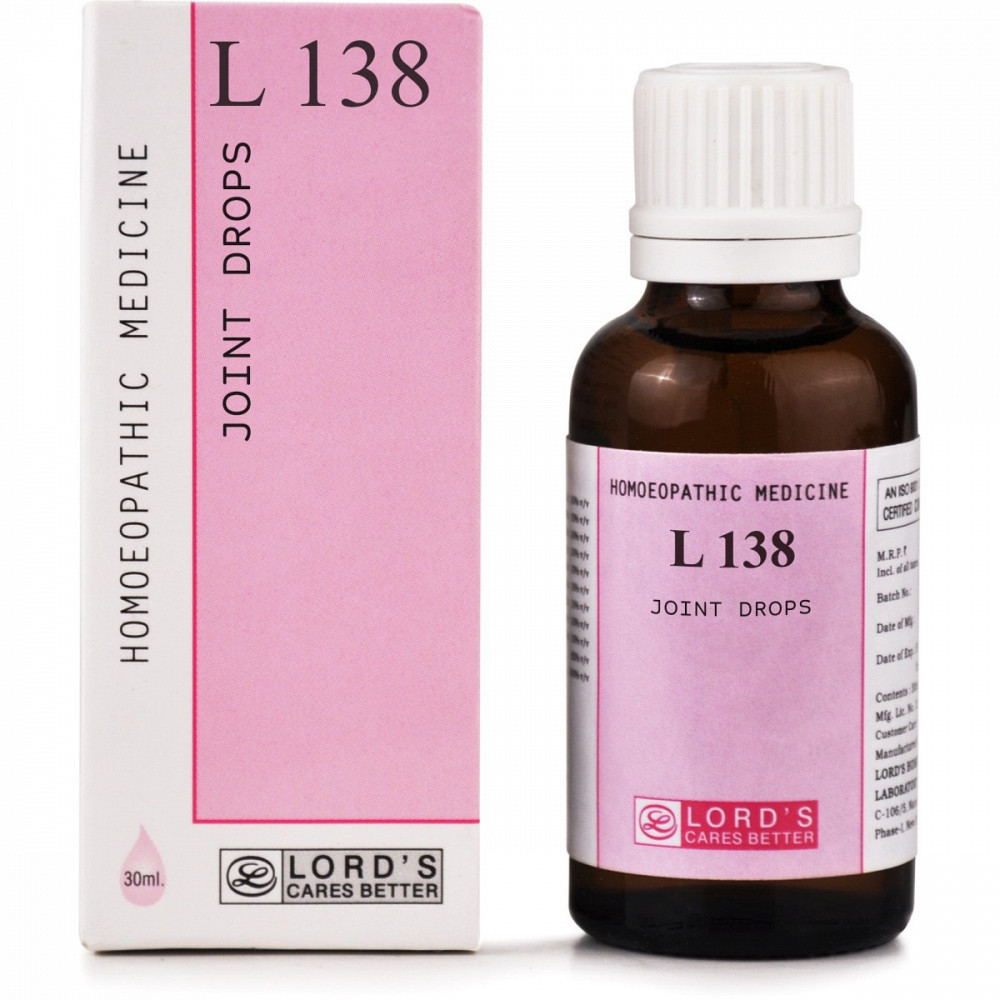 Lords L 138 Joint Drops 30ml Lords L 138 Joint Drops 30ml