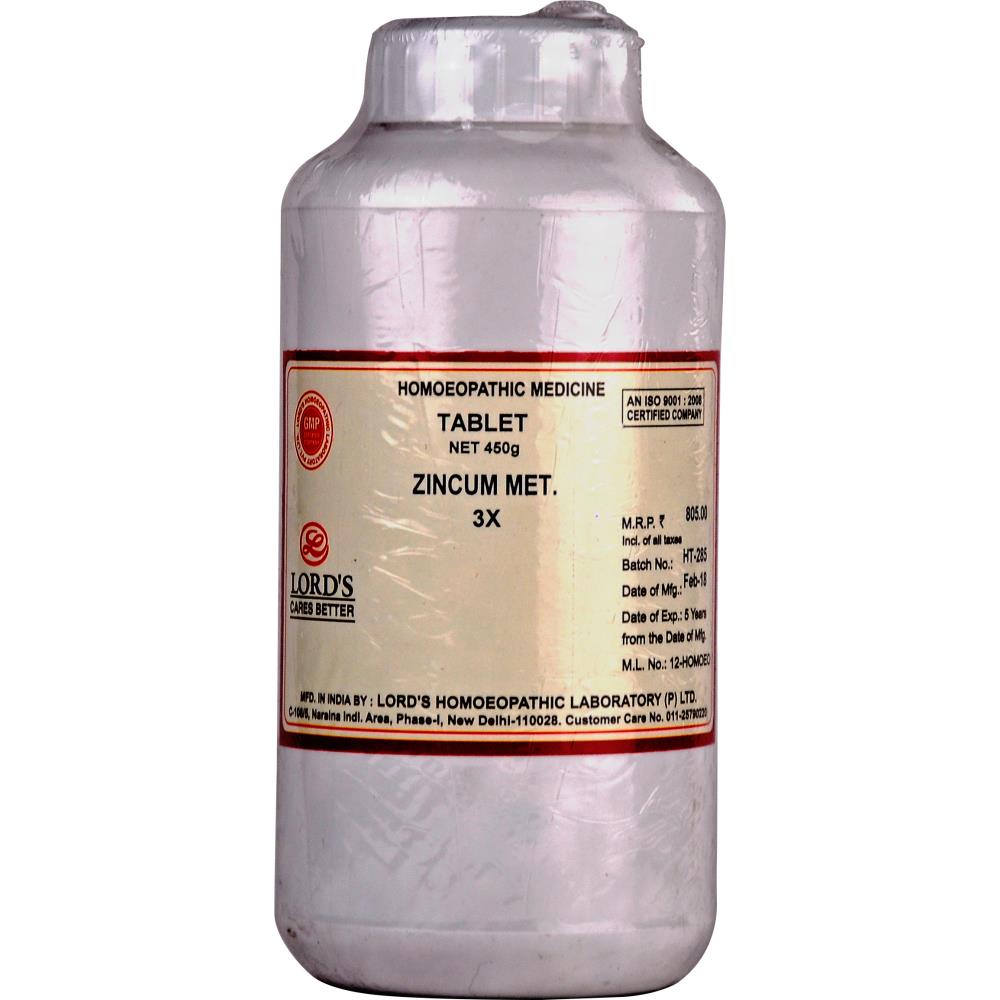 Lords Zincum Met 3X 450g