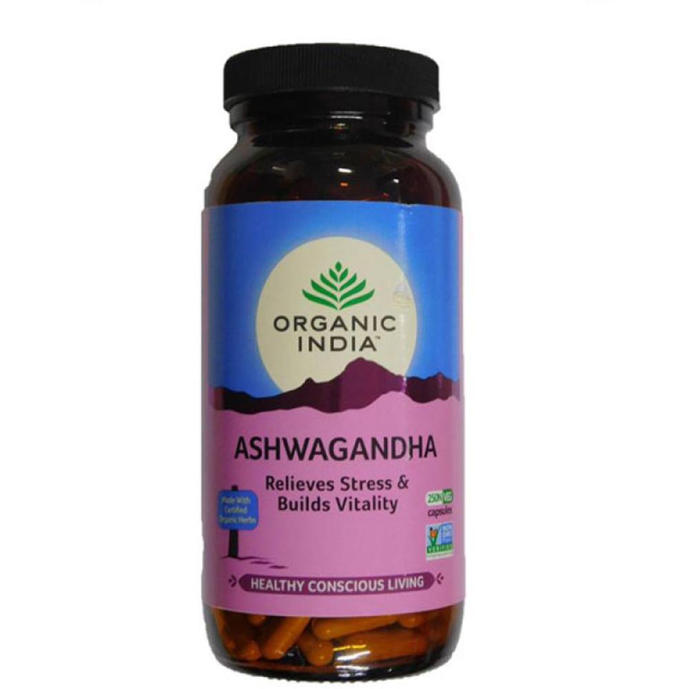 Organic India Ashwagandha Capsules 250caps